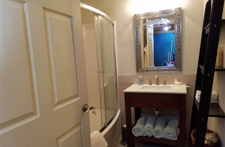 Bathroom 4, Silly Chickens Lodge B&B, Iredell