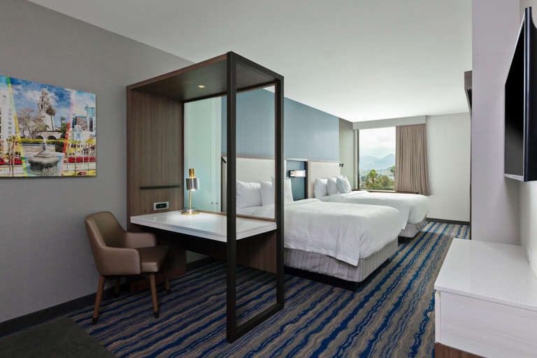 Bedroom 3, Springhill Suites By Marriott Valencia, Los Angeles