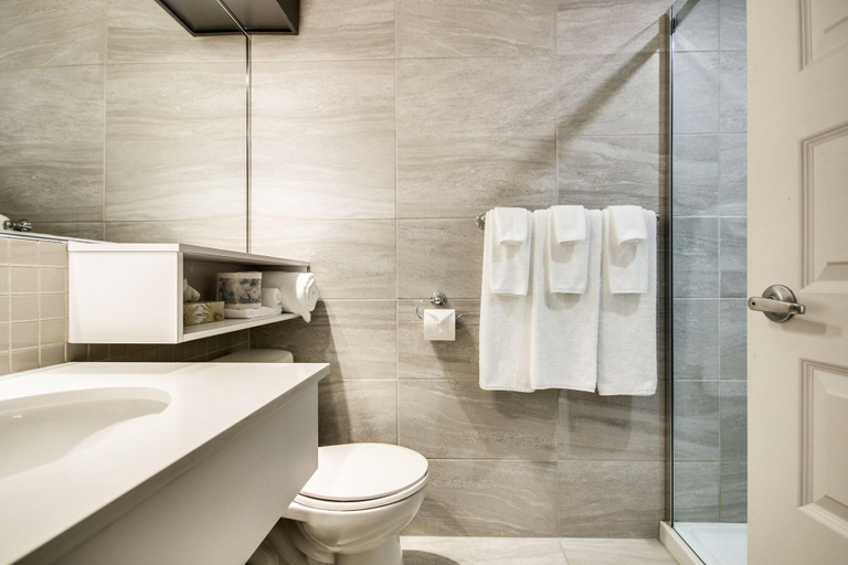 Bathroom 4, Hotel Marineau Shawinigan, Le Centre-de-la-Mauricie