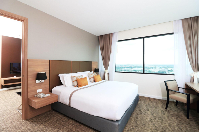 Bedroom 3, Grand Fortune Hotel Nakhon Si Thammarat, Muang Nakhon Si Thammarat