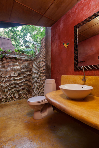 Bathroom, Bamboo Bungalows, Muang Ranong
