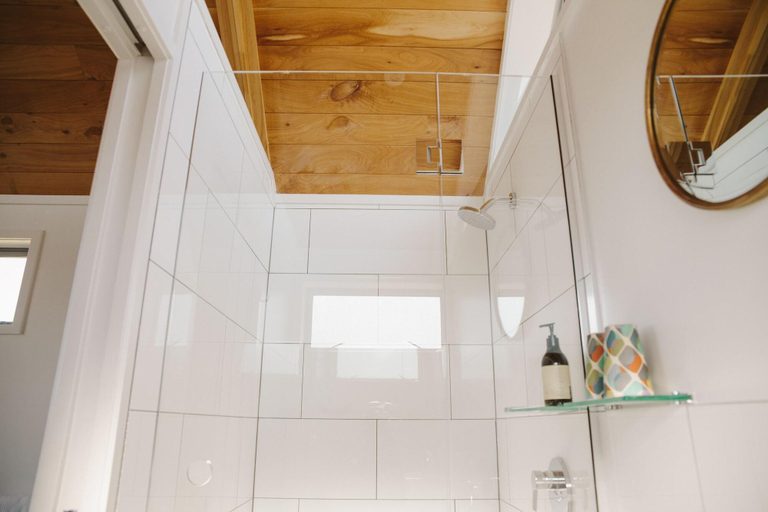 Bathroom 4, Rabbit Island Huts, Tasman