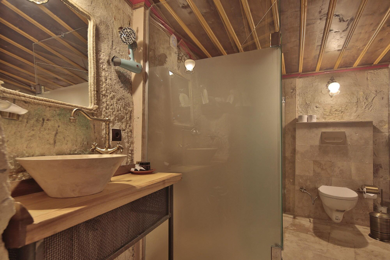 Bathroom 4, Aren Cave Hotel, Nevşehir