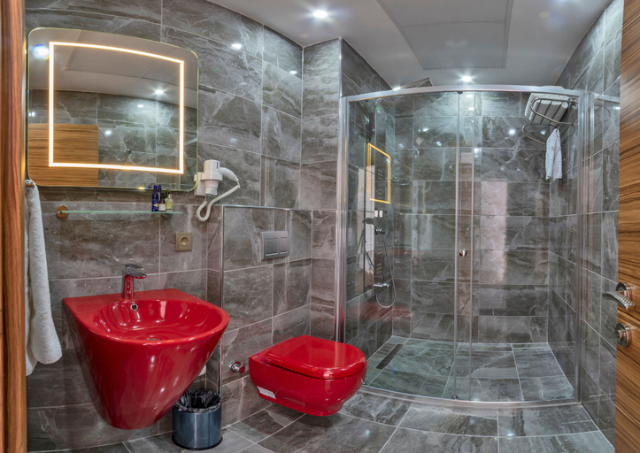 Bathroom 3, La Wisteria Boutique Hotel, Şişli