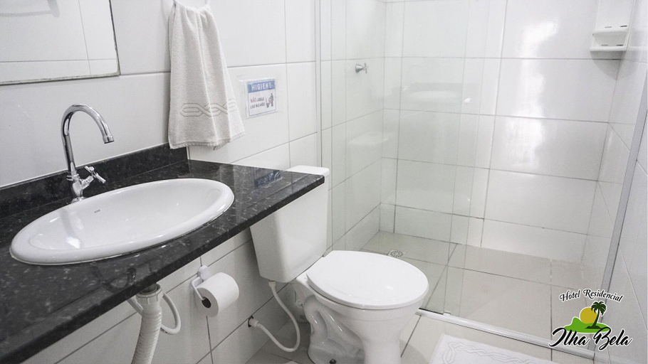 Bathroom 4, Hotel Residencial Ilha Bela, Florianopolis