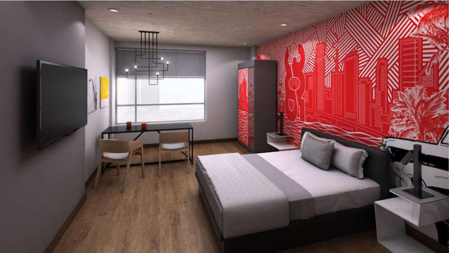 Bedroom 3, Kompose Boutique Hotel Miami Airport, Miami-Dade