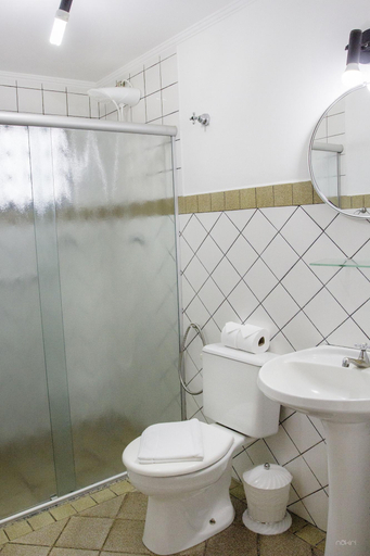 Bathroom 4, Hotel Jardim da Serra, São Pedro