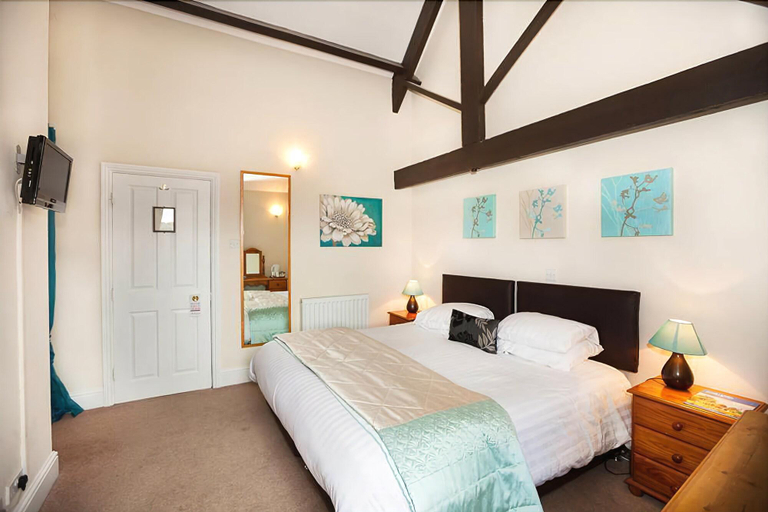 Bedroom 3, Charles Cotton Hotel, Staffordshire
