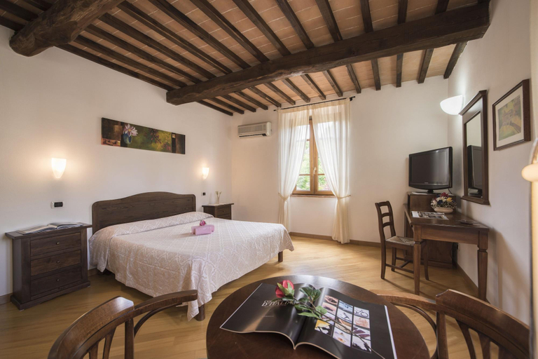 Bedroom 3, Hotel La Pace, Siena