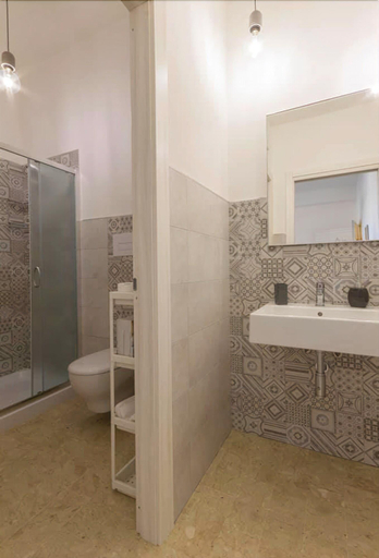 Bathroom 4, LA ROSA DEI VENTI - Free Parking, Air Conditioning and Wi-Fi, Trapani