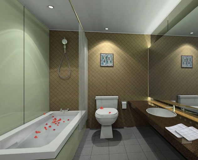 Bathroom 4, Dongfang Hotel, Tianshui