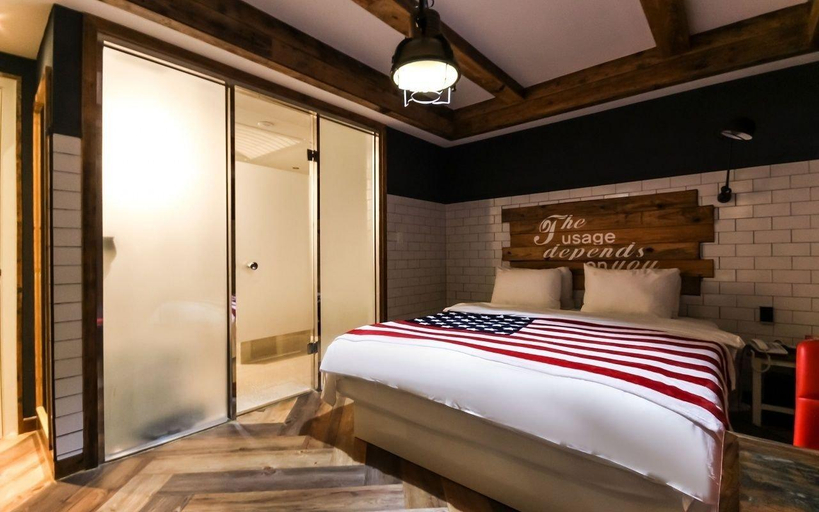 Bedroom 2, Ulsan Samsan Alibaba Hotel, Jung