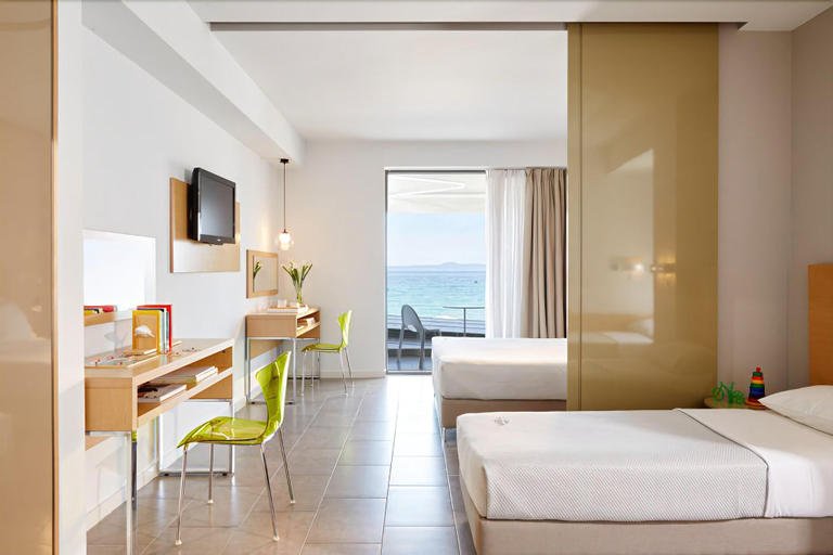Bedroom 2, Margarita Sea Side Hotel, Central Macedonia