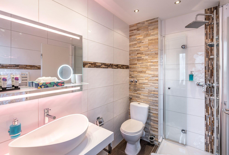Bathroom 4, Hotel Stadt Heidelberg, Darmstadt