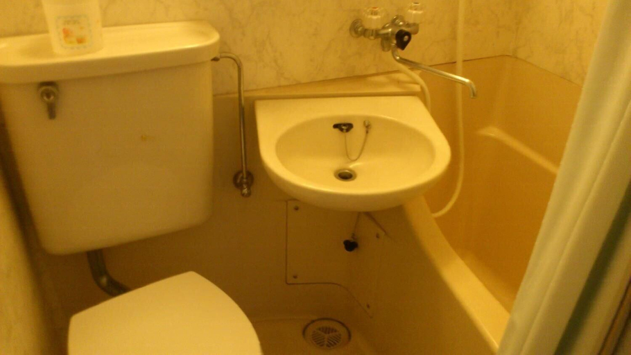 Bathroom 3, Business Hotel Motonakano, Tomakomai