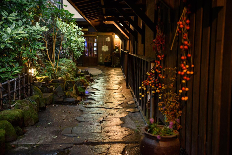 Public Area 2, Yunohira Onsen Ryokan Kamiyanagiya, Yufu