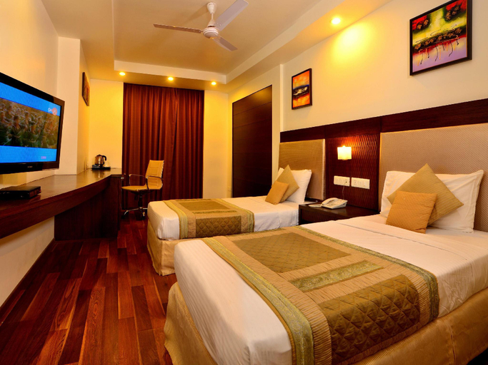 Bedroom 3, Le Roi Delhi @ New Delhi Railway Station, Delhi