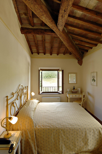 Bedroom 2, il Casale del Cotone, Siena