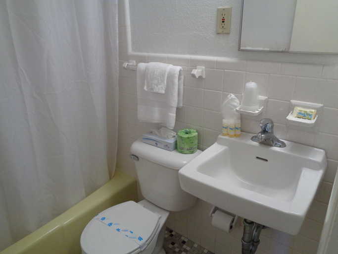 Bathroom 5, Diamond Crest Motel, Cape May