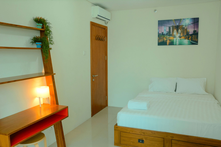 1BR Woodland Park Residence Kalibata View Swimming Pool By Travelio, South Jakarta