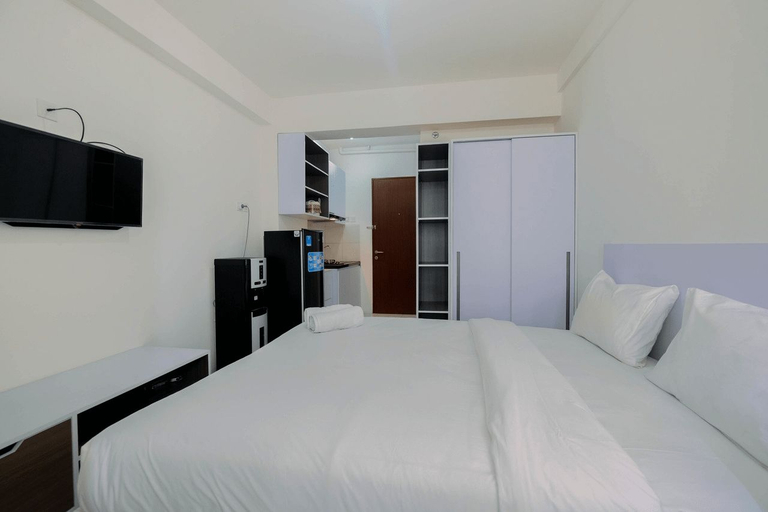 Bedroom 3, Affordable Price Studio at Jababeka Riverview Apartment Cikarang By Travelio, Cikarang