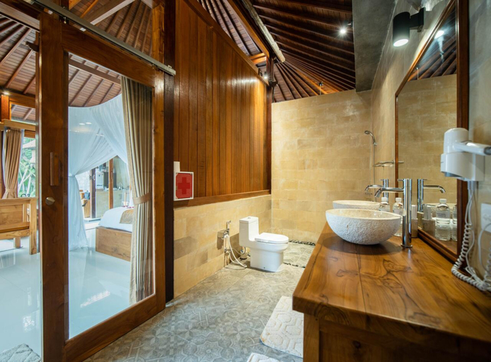 Bathroom 3, Naja Private Villa, Gianyar