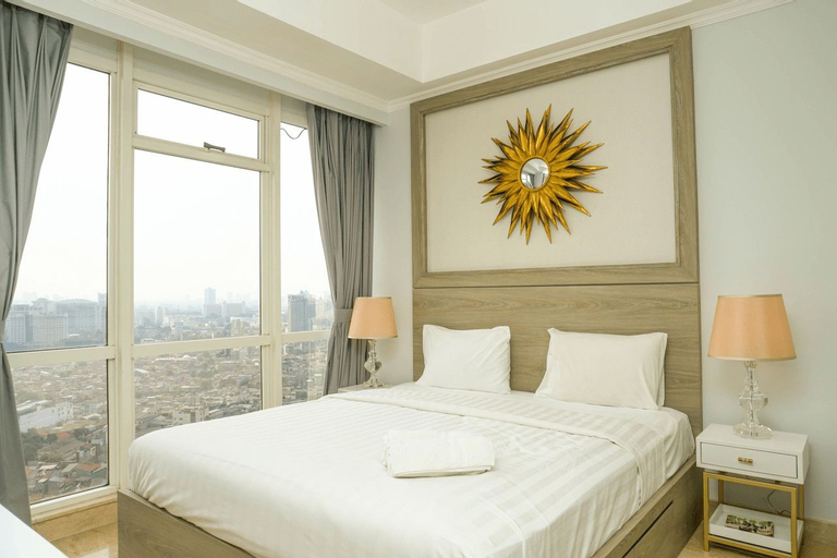 Bedroom 3, Luxurious 2BR with Private Lift at Menteng Park Apartment By Travelio, Central Jakarta