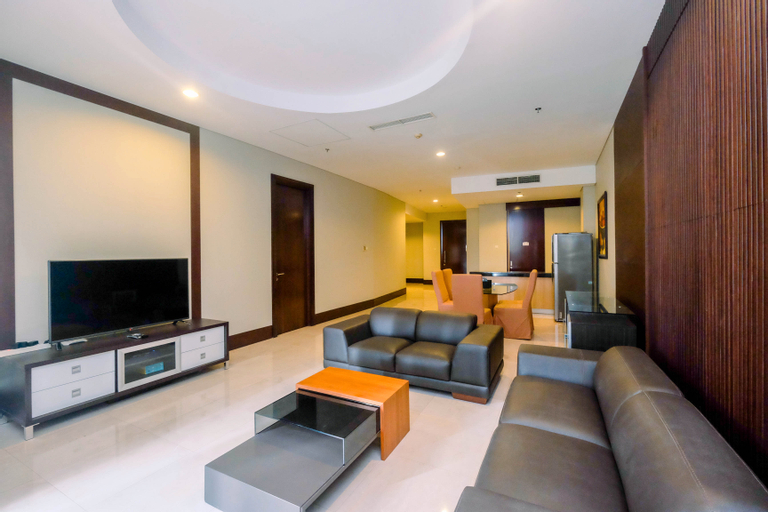 Premium and Spacious 3BR Pearl Garden Apartment By Travelio, South Jakarta