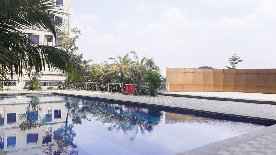 Sport & Beauty 3, Modern Studio at Titanium Square Apartment By Travelio, Jakarta Timur