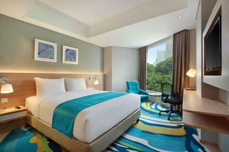 Bedroom 2, Holiday Inn Express Jakarta Wahid Hasyim, Jakarta Pusat