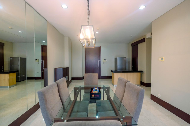 Private Residence 2BR Pearl Garden Apartment By Travelio, South Jakarta