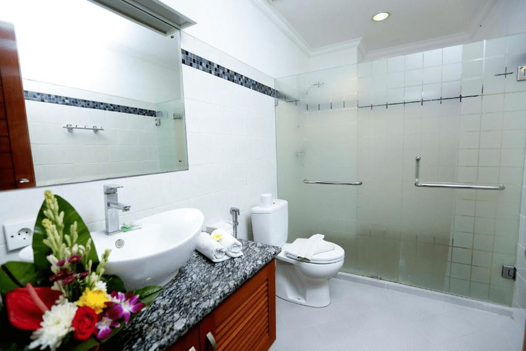 Bathroom 5, Aquarius Beach Hotel, Denpasar