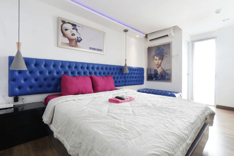 Bedroom 1, Travelibu @ Bassura City Apartment, East Jakarta