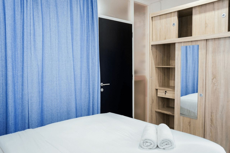 Modern Living 1BR @Atlanta Residences Apartment With City View By Travelio, Depok