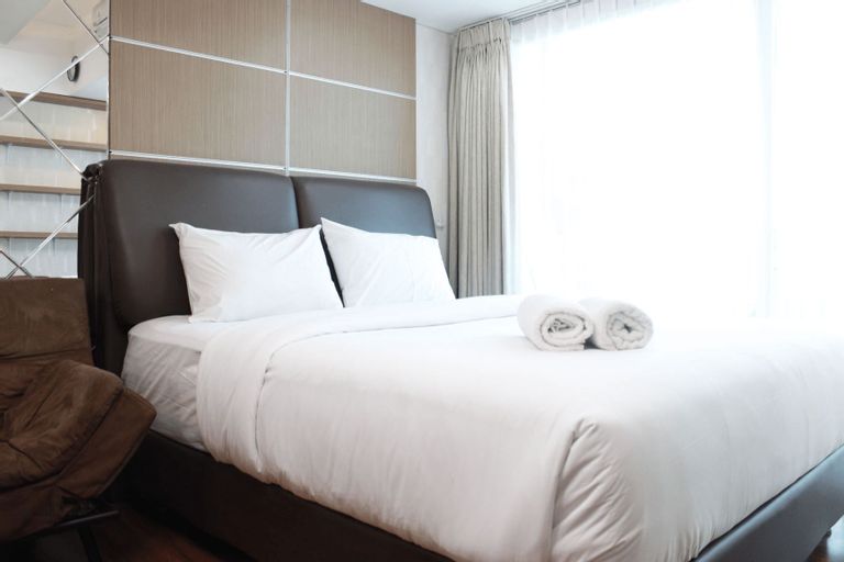 Bedroom 1, Premium Studio Room @ Tamansari La Grande Apartment By Travelio, Bandung