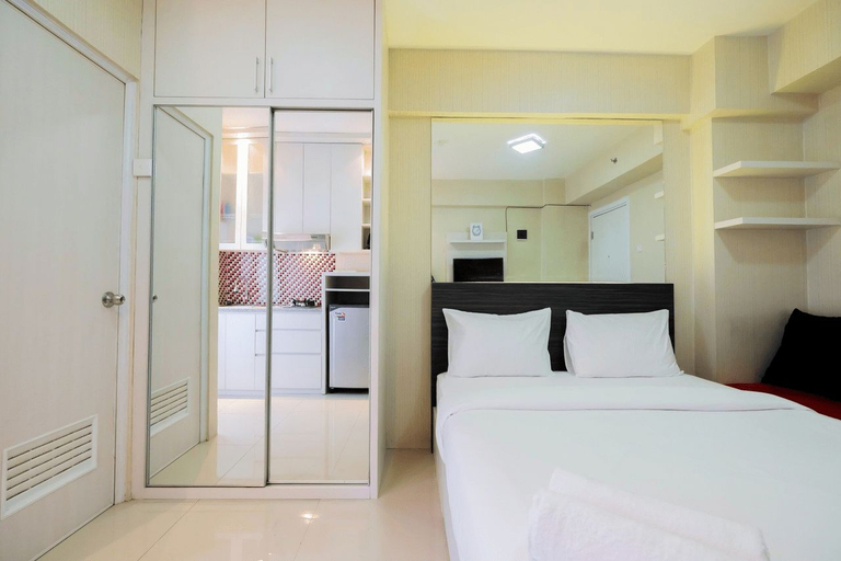 Bedroom 4, Nice Studio at Green Pramuka Apartment By Travelio, Jakarta Pusat