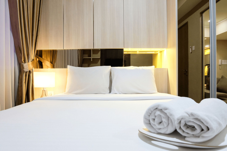 Bedroom 2, Modern 1BR Oasis Cikarang Apartment By Travelio, Cikarang