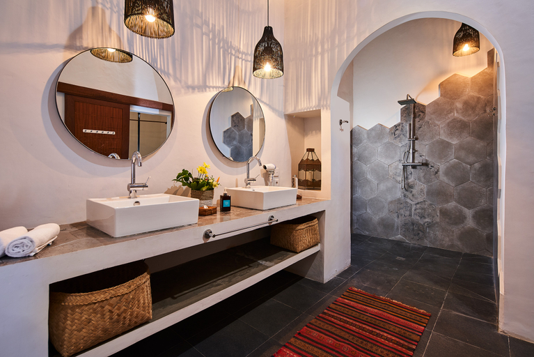 Bathroom 3, Lila Boutik Residence, Badung