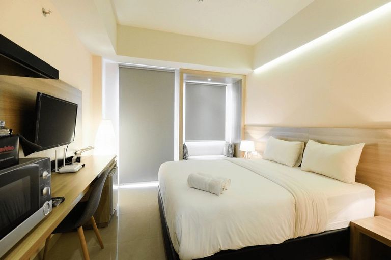 Fully Furnished Studio Apartment at Mustika Golf Residence By Travelio, Cikarang