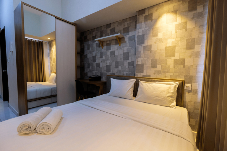 Homey and Tranquil Studio Casa De Parco Apartment By Travelio, South Tangerang
