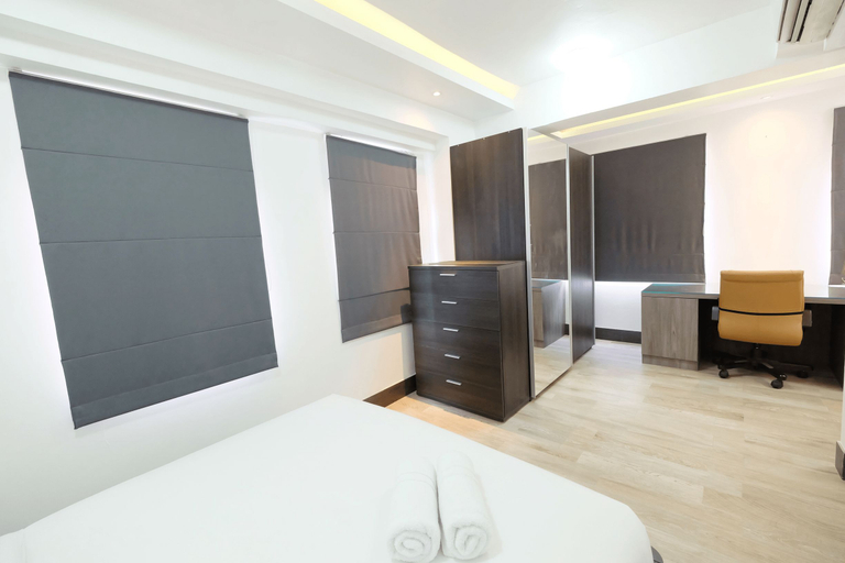 Bedroom 2, Spacious 1BR Apartment at Green Bay Pluit By Travelio, Jakarta Utara