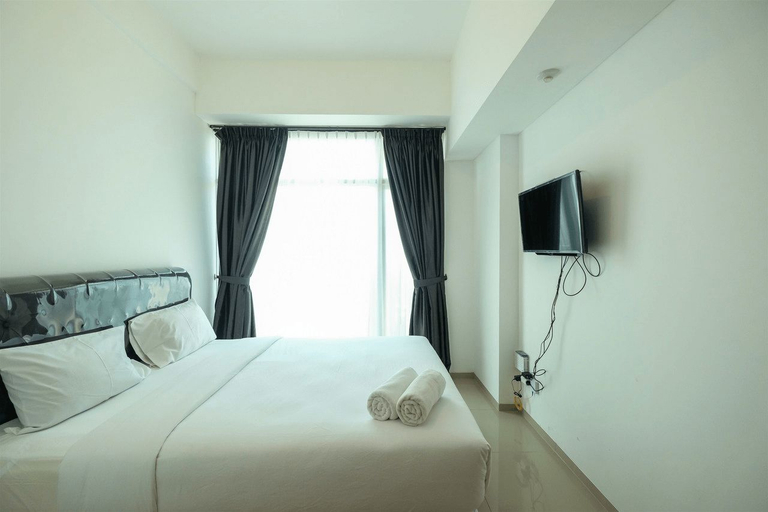 Bedroom 2, Fabulous Tree Park City Studio Apartment near Shopping Mall By Travelio, Tangerang