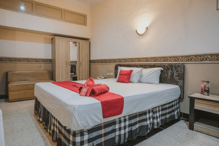 Bedroom 3, RedDoorz Plus @ Tanjung Karang Lampung 2, Bandar Lampung