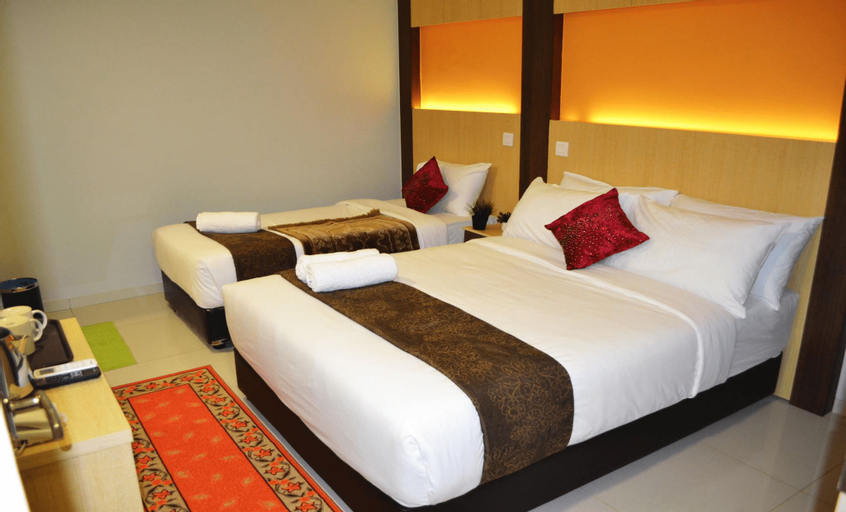 Bedroom 4, City Central Hotel @ KL Sentral, Kuala Lumpur