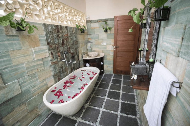 Bathroom 3, Junjungan Serenity Villas and Spa, Gianyar