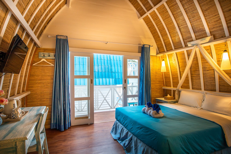 Bedroom 3, Santorini Beach Resort, Lombok
