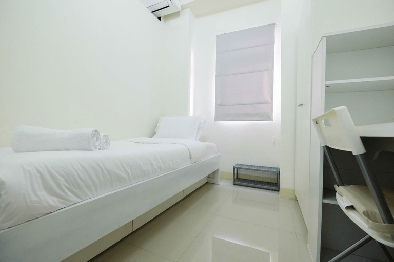 Bedroom 5, Tranquil 2BR @ Green Pramuka Apartment By Travelio, Central Jakarta