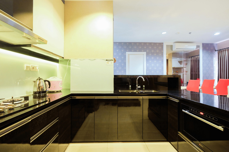 Penthouse 3BR Sunter Park View Apartment By Travelio, Jakarta Utara