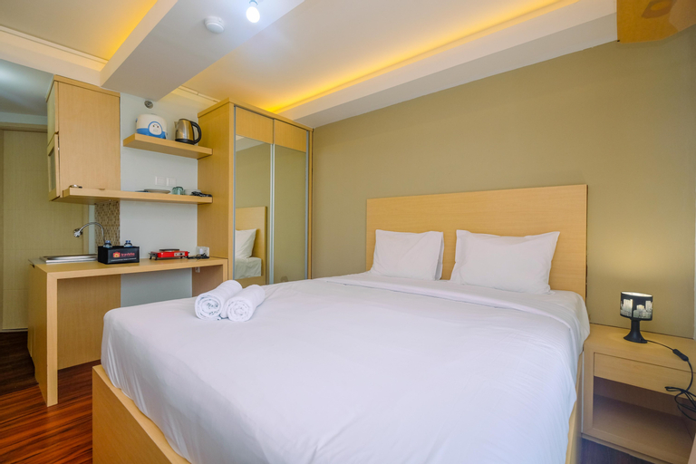 Relaxing and Stylish Studio at Amethyst Tower Apartment By Travelio, Central Jakarta