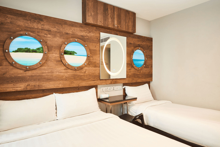 Bedroom 5, ibis budget Singapore Selegie, Singapura